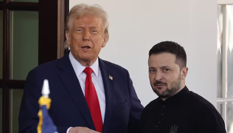 President Trump and Zelensky