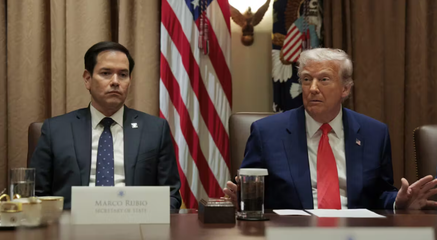 Marco Rubio, President Trump