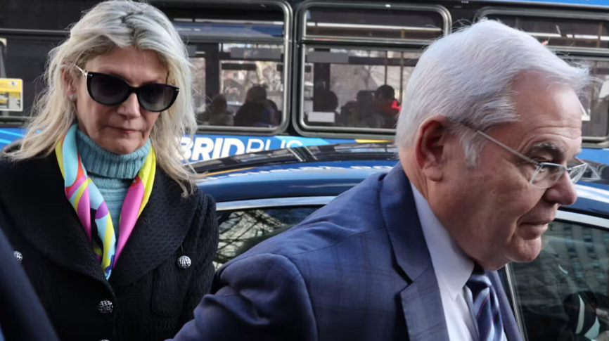 Nadine and Bob Menendez
