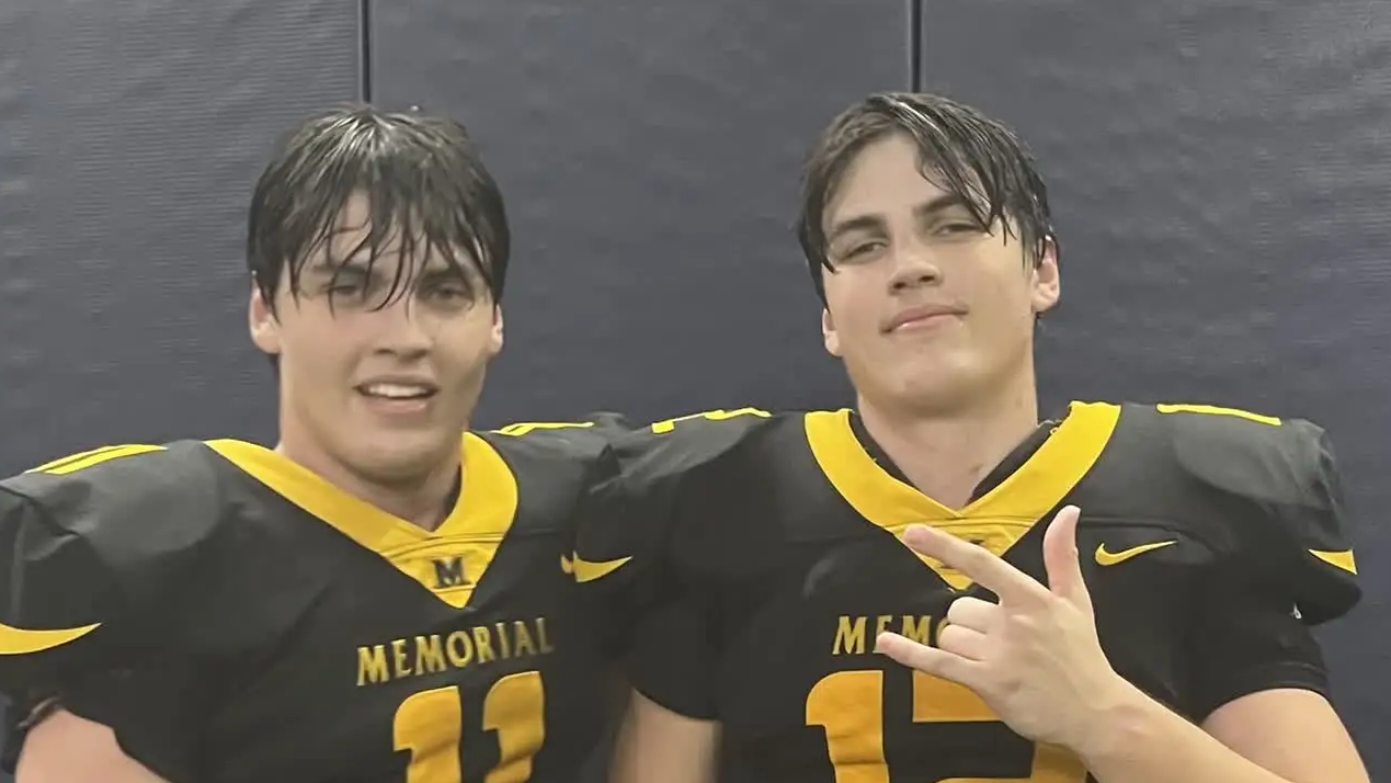 Hunter and Austin Metcalf