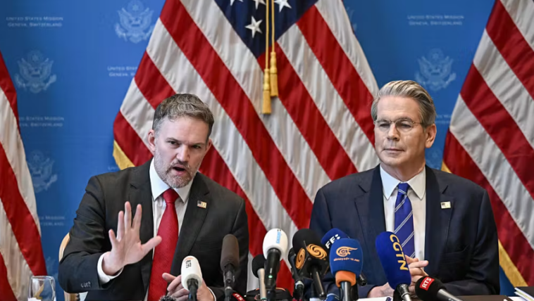 U.S. Treasury Secretary Scott Bessent, U.S. Trade Representative Jamieson Greer