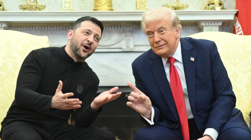 Zelenskyy and Trump