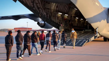 deportation flight