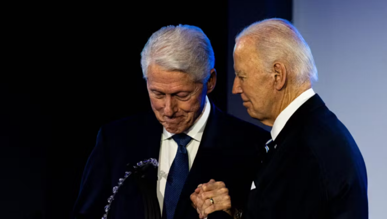 Bill Clinton, Joe Biden