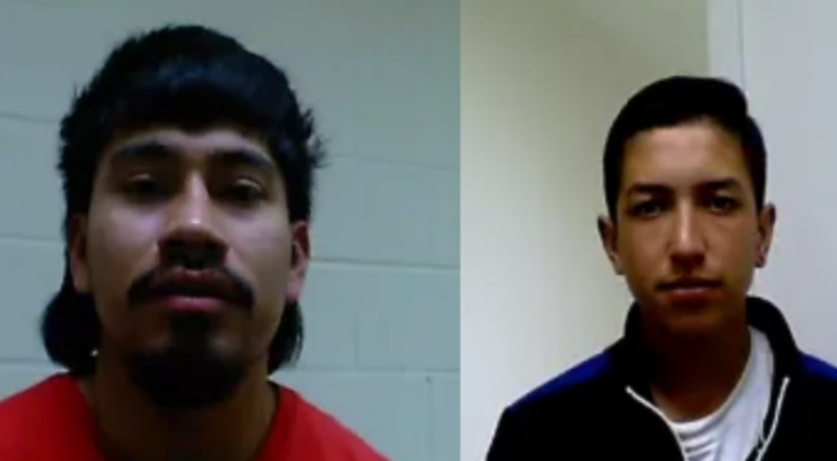 Joel Enrique Sandoval-Lopez of Honduras and Joan Sebastian Castaneda-Lozada of Colombia