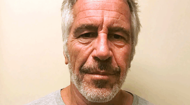 Jeffrey Epstein mugshot