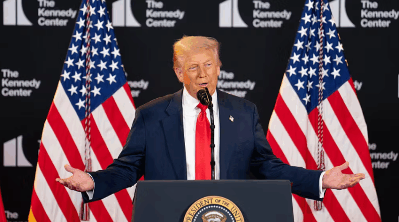 President Trump speaks at The Kennedy Center