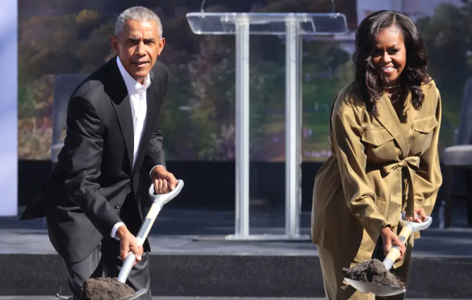 Barack and Michelle Obama