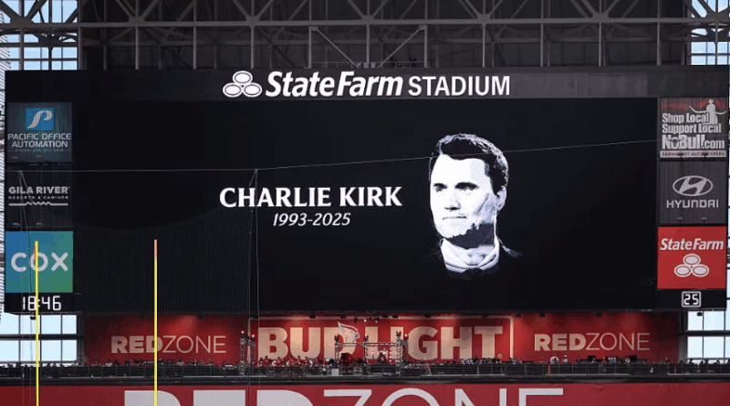 Charlie Kirk - State Farm Stadium - Arizona