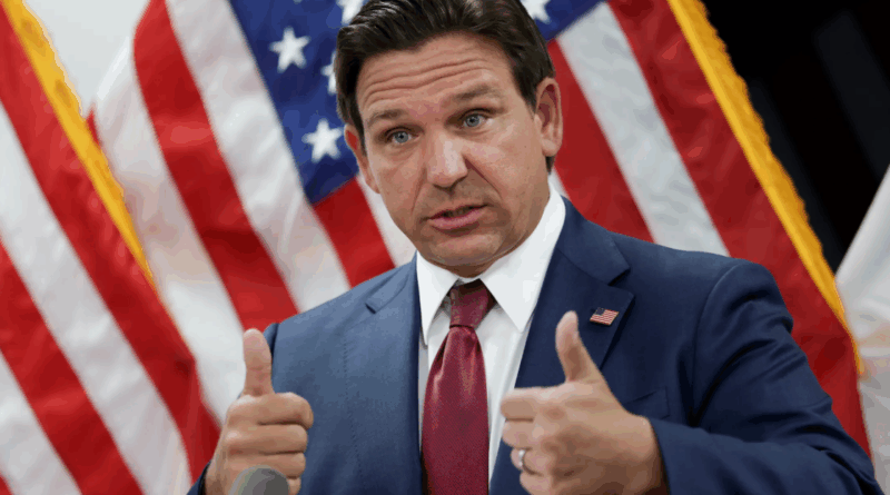 Florida Governor Ron DeSantis