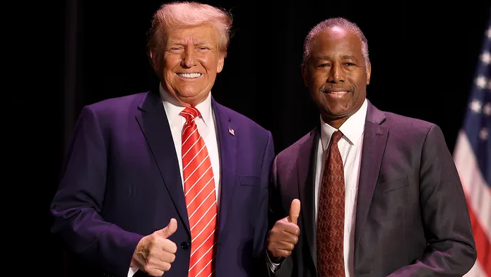 President Trump, Dr Ben Carson