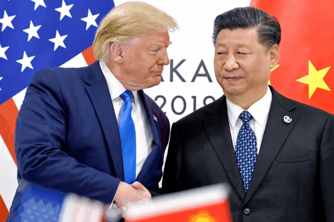 President Trump with Xi