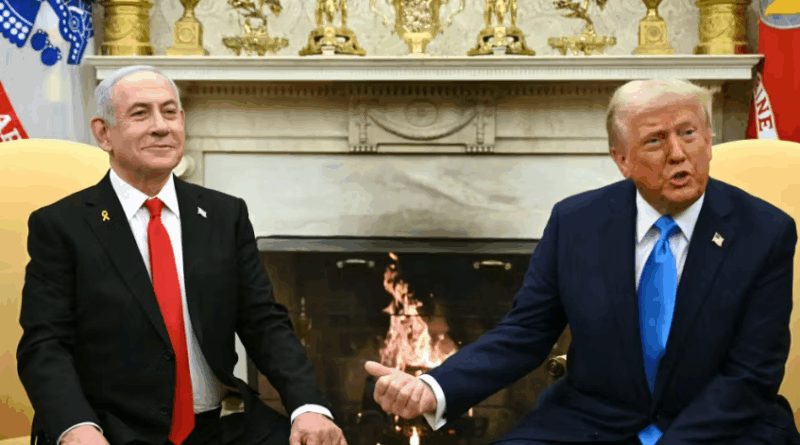 President Trump with Israeli Prime Minister Benjamin Netanyahu