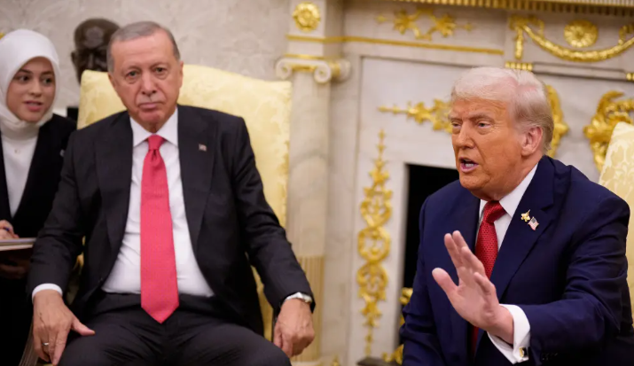 President Trump with Turkish President Recep Tayyip Erdogan