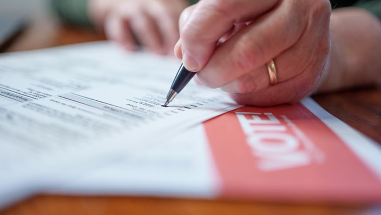 Paper Ballot Vote