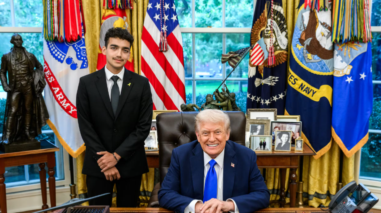 President Trump, Edan Alexander