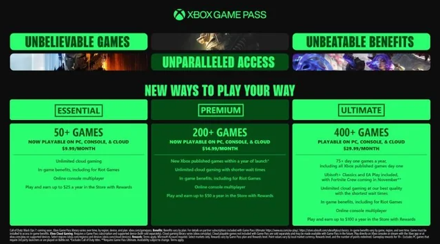 Xbox Game Pass