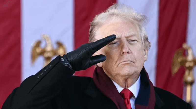 President Trump Salute