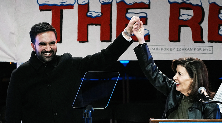 Zohran Mamdani, Kathy Hochul
