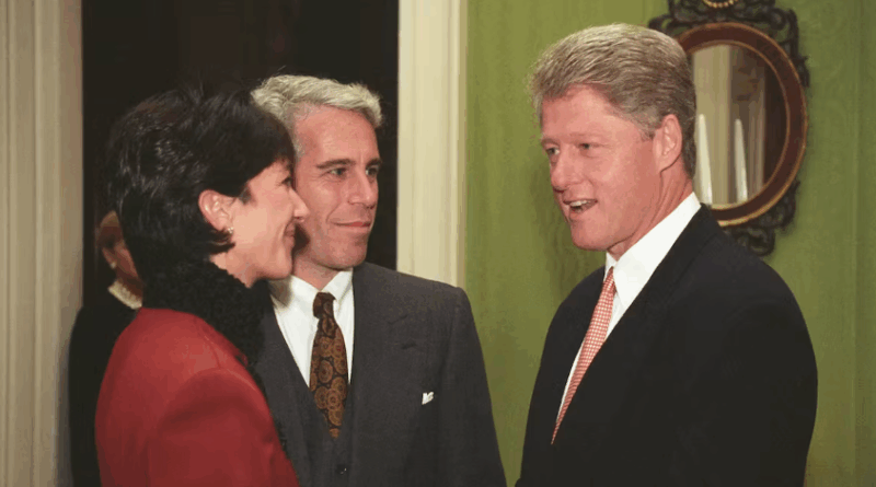 Bill Clinton, Jeffrey Epstein, Ghislaine Maxwell