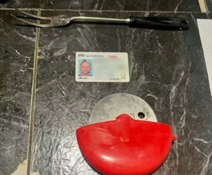 BBQ Fork And Pizza Cutter