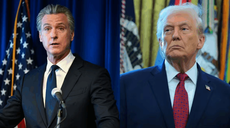 Trump Newsom