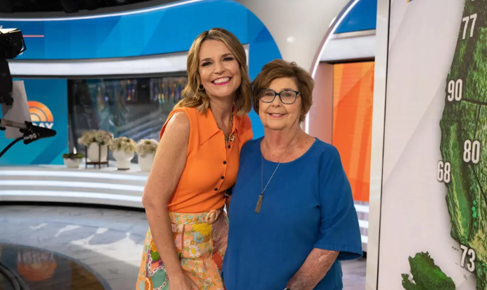 Savannah Guthrie and mother Nancy Guthrie