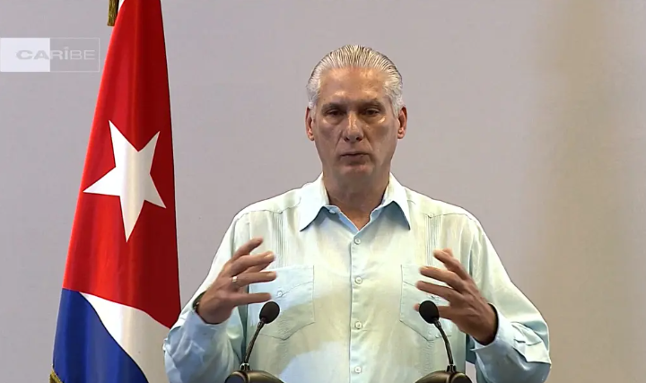 Cuba’s President Miguel Diaz-Canel