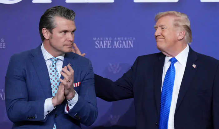 Trump, Pete Hegseth
