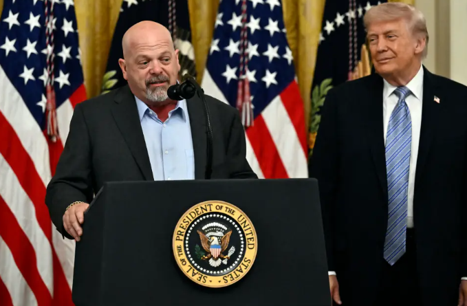 Rick Harrison, President Trump