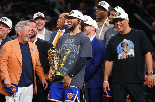 James Dolan, Jalen Brunson, Rick Brunson, NBA Champions 2026