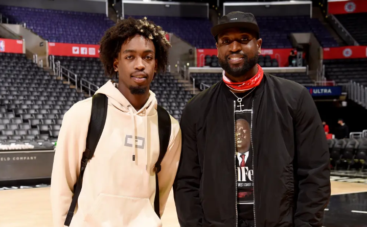 Zaire and Dwyane Wade