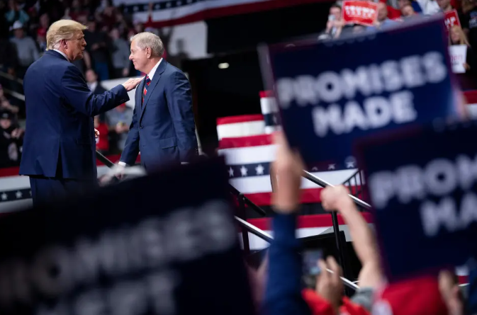 Donald Trump, Lindsey Graham