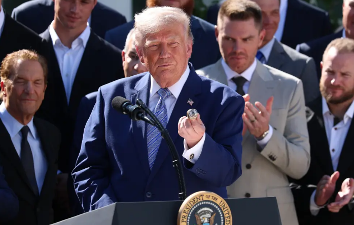 President Trump, LA Dodgers