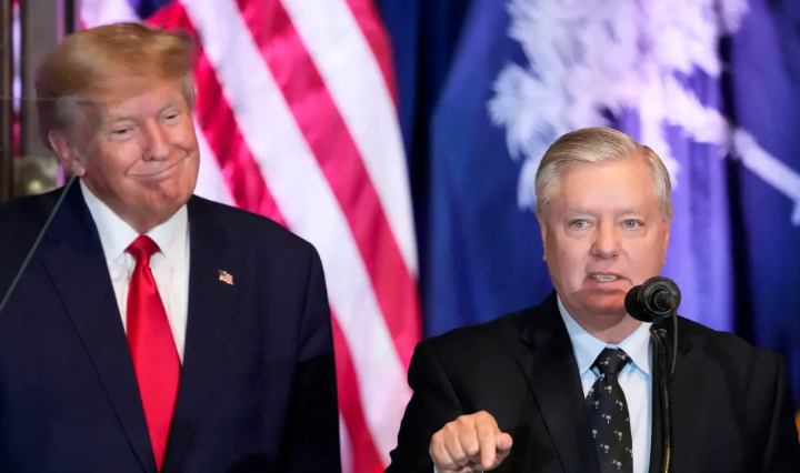 Trump, Lindsey Graham