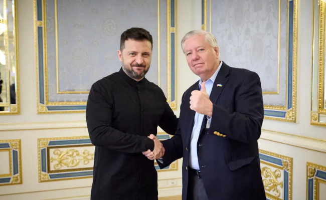 Zelenskyy, Lindsey Graham