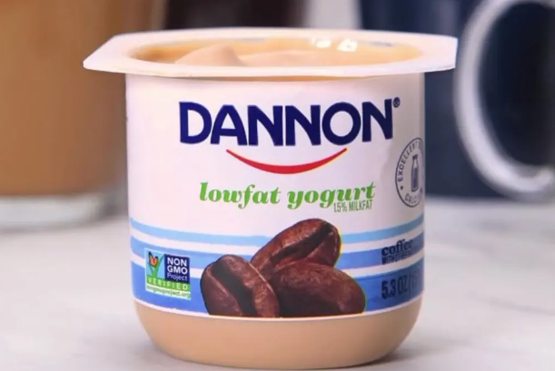 Coffee Flavored Dannon Yogurt