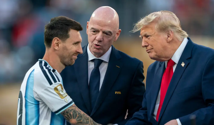 Gianni Infantino, Donald Trump