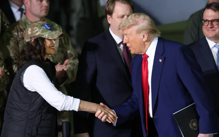 Gretchen Whitmer, President Trump