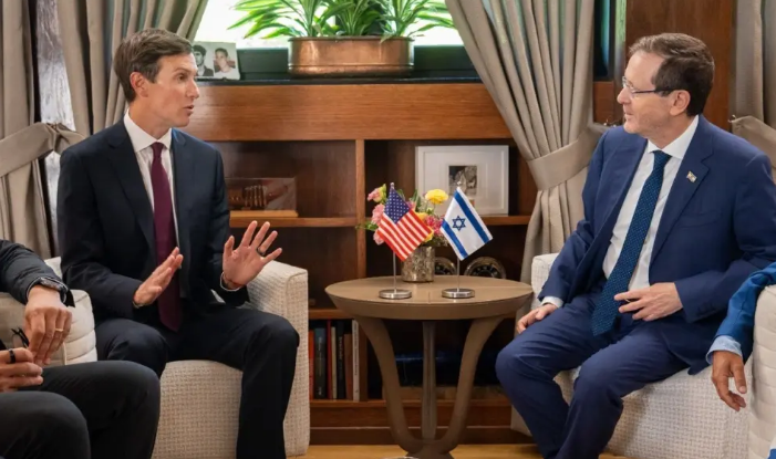 Jared Kushner, Isaac Herzog