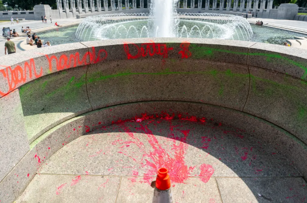 Washington DC World War II memorial