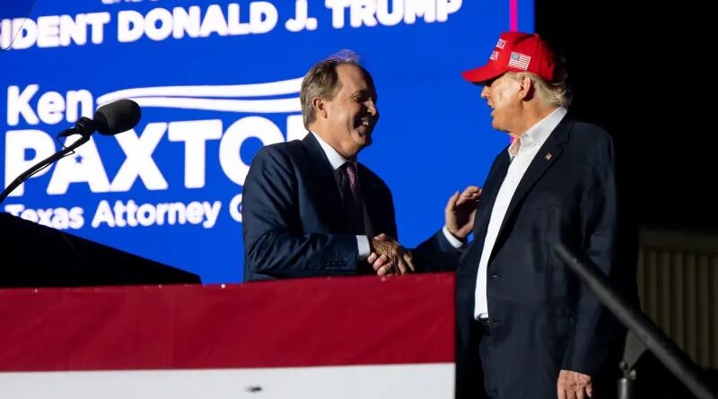 Ken Paxton, President Trump
